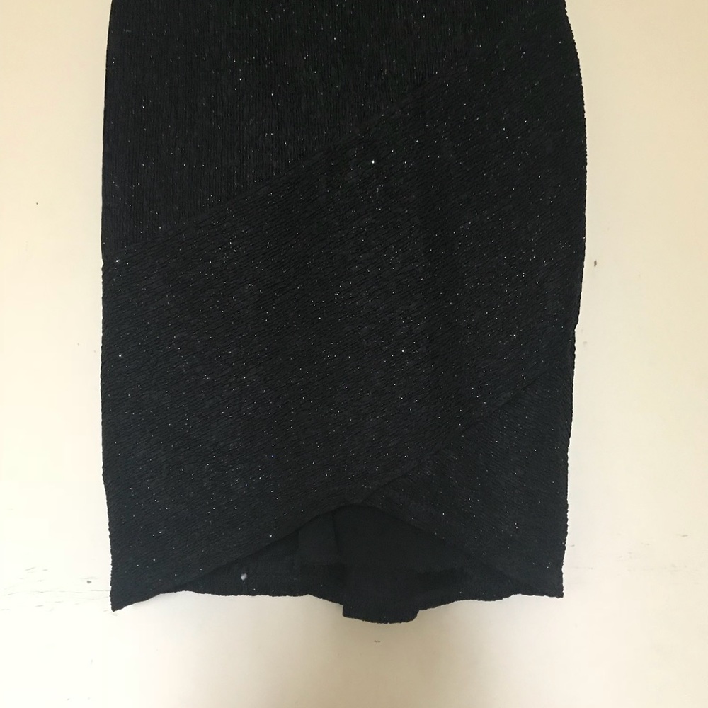 Black junior dress with glitter! - Picture 4 of 8
